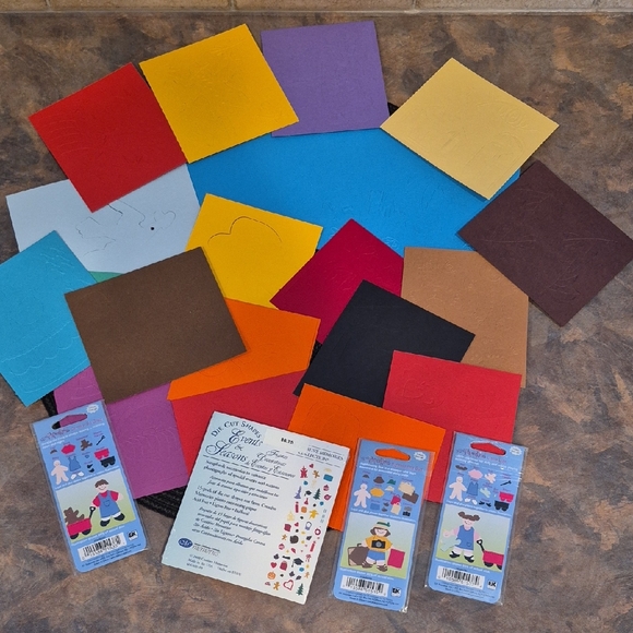 Creative Memories Other - CREATIVE MEMORIES Events+Seasons Die Cut Paper Shapes Multicolor